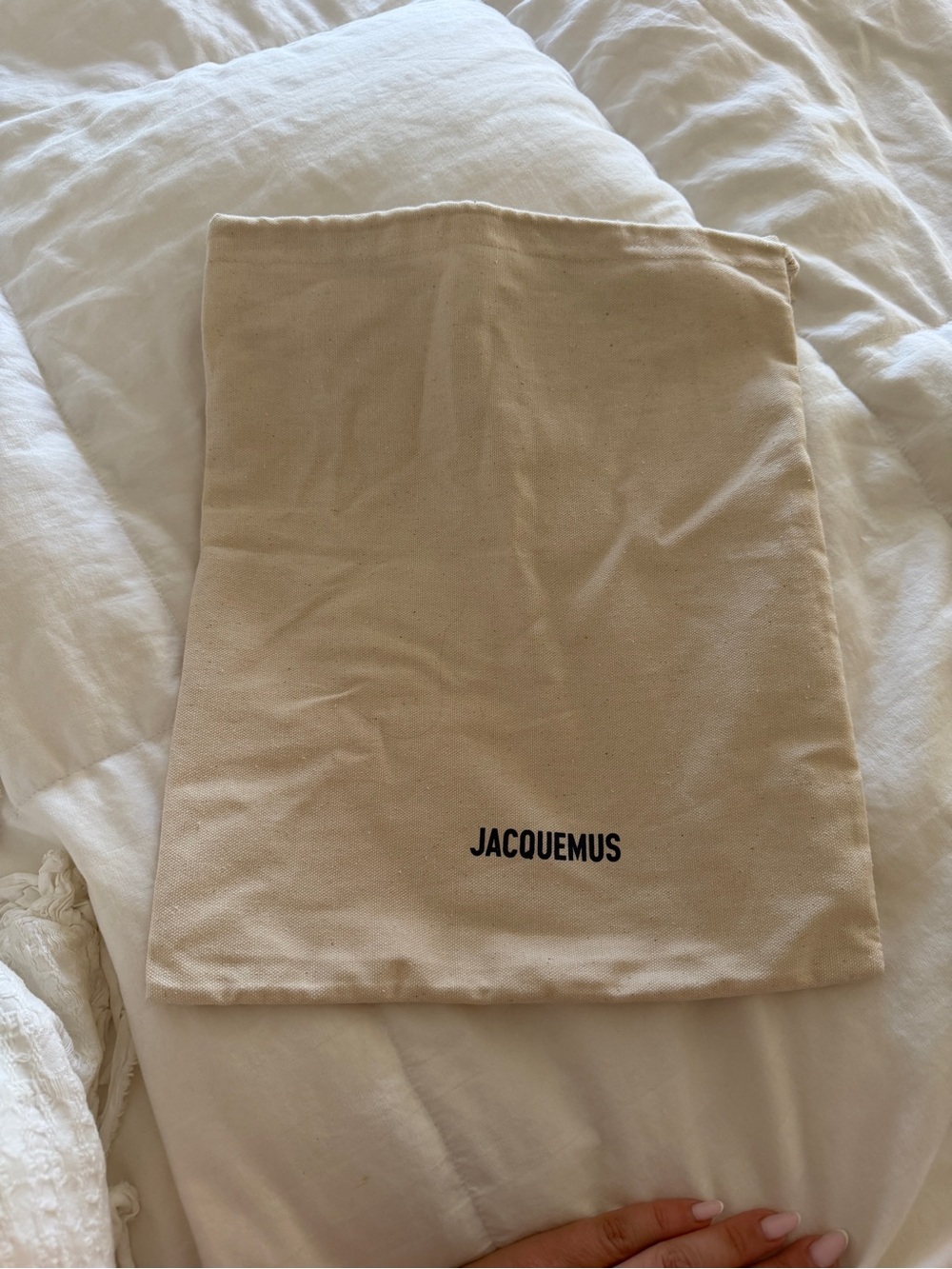 Jacquemus dust bag